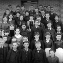 Central School students: Photo 1 (S-1058)