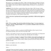 Oral history interview with Jerry San Pietro, 2005