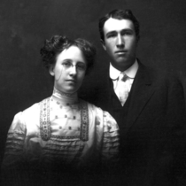 Mr. and Mrs. Hiel Hull portrait