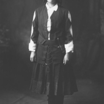 Mount Saint Gertrude Academy students in costume for a play: Photo 3