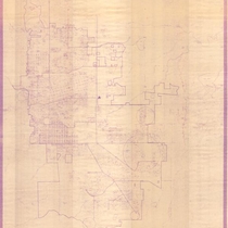 Boulder city limits map, 1973