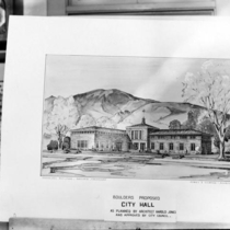 Municipal Building architectural drawings: Photo 2