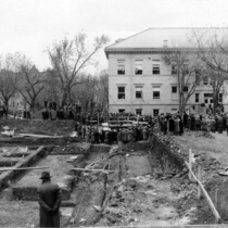 University of Colorado Memorial Student Union, Corner Laying Ceremony, Nov. 5, 1927: Photo 1