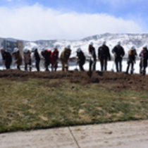 Groundbreaking Ceremony for North Boulder Branch Library.
