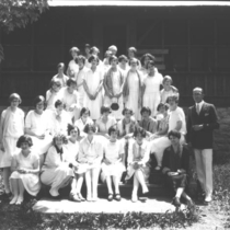 School of Missions girls group photographs, 1926