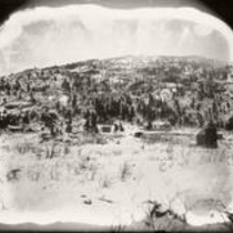 Eldora homes in the winter