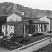 University of Colorado Hellems Arts and Sciences Building, North Side, 1921-1938: Photo 2