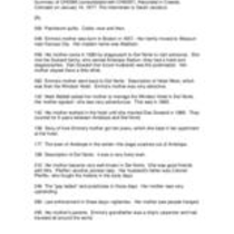Summary: Oral history interview with Emma Soward McCrone, 1977