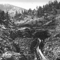 Gold Hill Mining and Milling Company placer mine: Photo 1 (S-1526)