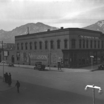 Metropolitan Hotel and Wilson Hardware Company in the Boettcher Building in Boulder, Colorado