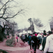 Civil rights march in Montgomery, Alabama: Slides 37-39