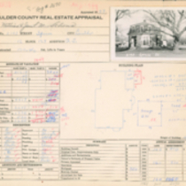 2143 Spruce Street real estate appraisal: Card