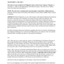 Oral history interview with Errol and Karen Waligorski, 2002
