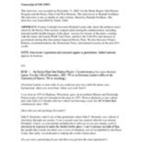 Oral history interview with Dick Lamm, 2005