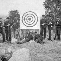 Colorado National Guard Company H at target practice: Photo 1 (S-2968)