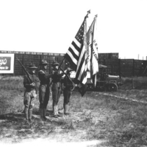 World War I Colorado men at a Denver baseball game: Photo 1