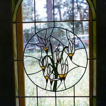 Allenspark Community Church stained glass windows: Photo 1