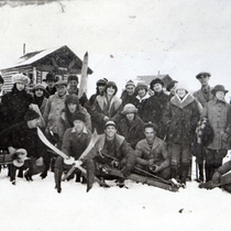 Skiing near Allenspark photographs, 1920s: Photo 2