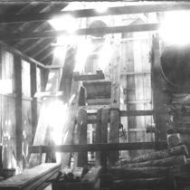 Unidentified shaft house interiors (Boulder County, Colo.), [undated]: Photo 4