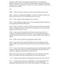 Oral history interview with Scott Woodland, 2004