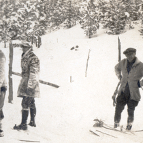 Skiing near Allenspark photographs, 1920s: Photo 3