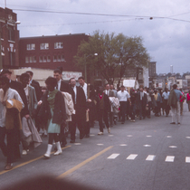 Civil rights march in Montgomery, Alabama: Slide 49(a)