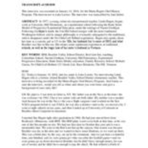Oral history interview with Linda Hagen, 2016