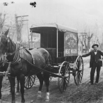 Delivery wagons meat: Photo 3 (S-2742)