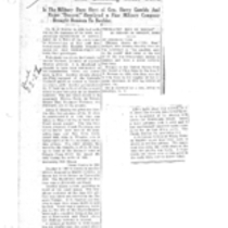 Armed Forces, Colorado National Guard, Company H, printed materials, 1899-[1949]