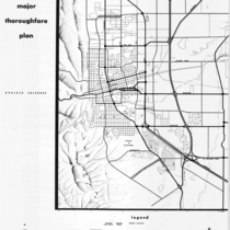 Boulder Major Thoroughfare Plan, 1954