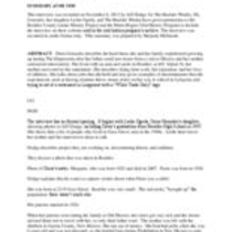 Oral history interview with Doris Gonzales, 2013
