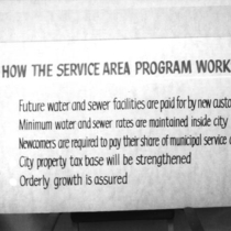 Water supply Service Area Concept diagrams [195-?- 196-?]: Photo 2