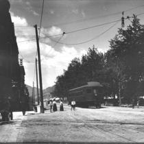 Denver and Interurban Railroad on Pearl Street: Photo 1