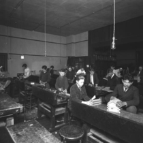 Manual School interior photograph, 1920