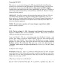 Oral history interview with Betty Summers, 2006