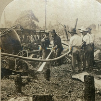 Boulder, Colorado freight depot explosion photographs, 1907: Photo 1