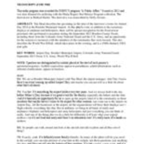 Oral history interview with Tim Head, 2014