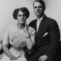 Mr. and Mrs. R. E. Burgener portrait, [191-]