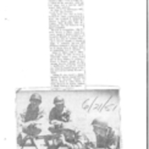 Armed Forces, Colorado National Guard, Company F, clippings, 1951-1965