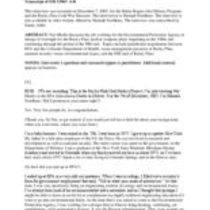 Transcript: Oral history interview with Nat (Nathaniel) J. Miullo, 2005