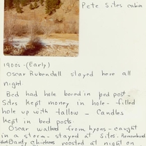 Traveling up the South St. Vrain road, ca. 1975: Photo Card 7