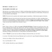 Oral history interview with Beverly C. Sears, 2008