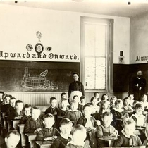 Whittier School classroom interiors: Photo 5 (S-969)