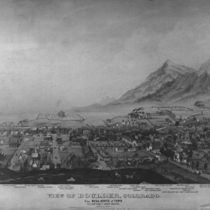 Bird's-eye view maps of Boulder, before 1900: Photo 4