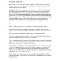 Summary: Oral history interview with John P. Holloway, 2006