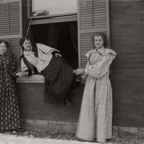 Prostitutes smoking