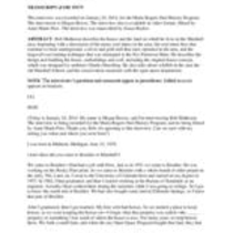 Oral history interview with Bob Matheson, 2014