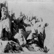 Red Rocks excursions with unidentified people photographs, 1887-1900: Photo 14