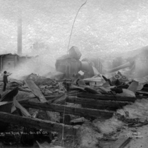 Ruins of the Atlas Mill (Boulder, Colo.). 1901 Aug. 8