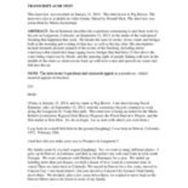 Oral history interview with David Kimmett, 2014
